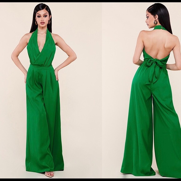 Women’s Green Jumpsuit - Picture 5 of 16